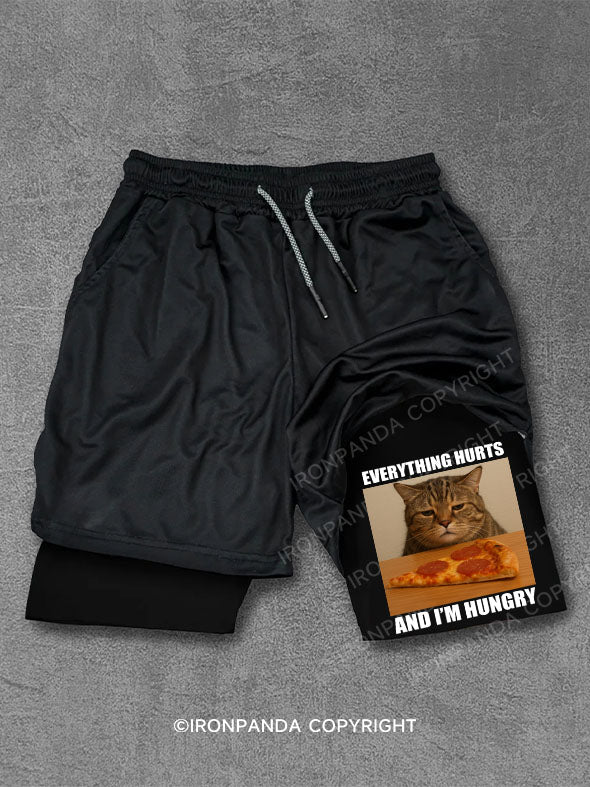 EVERYTHING HURTS AND I'M HUNGRY Performance Training Shorts