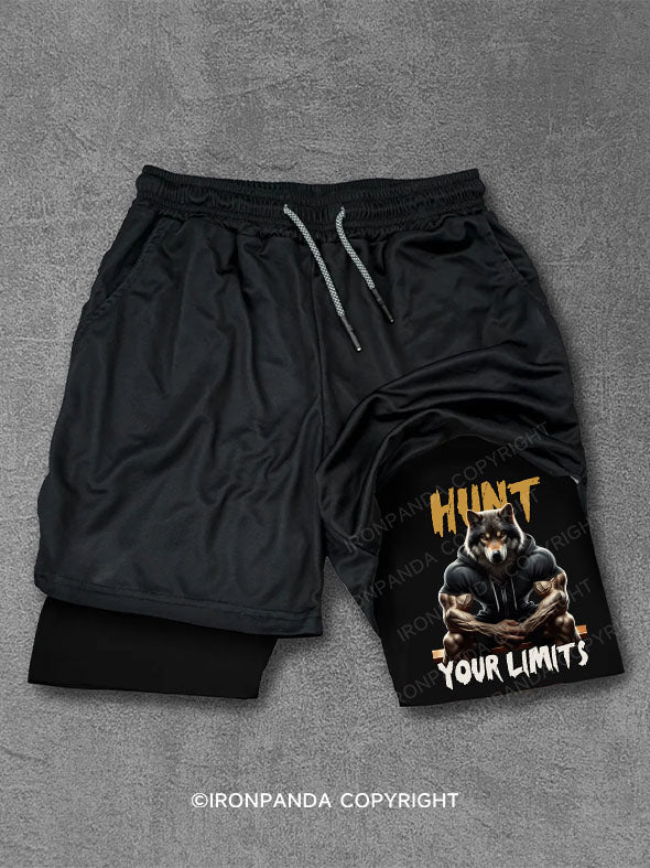 HUNT YOUR LIMITS Performance Training Shorts
