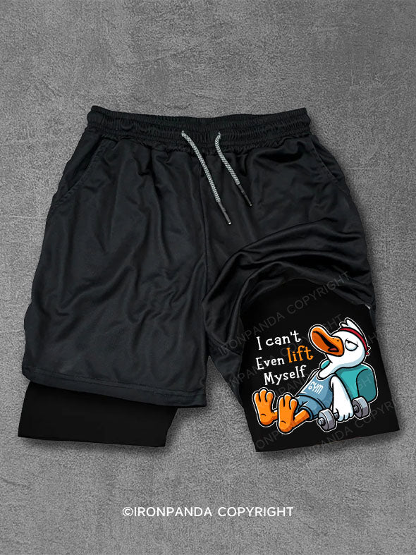 I Can’t Even Lift Myself Performance Training Shorts