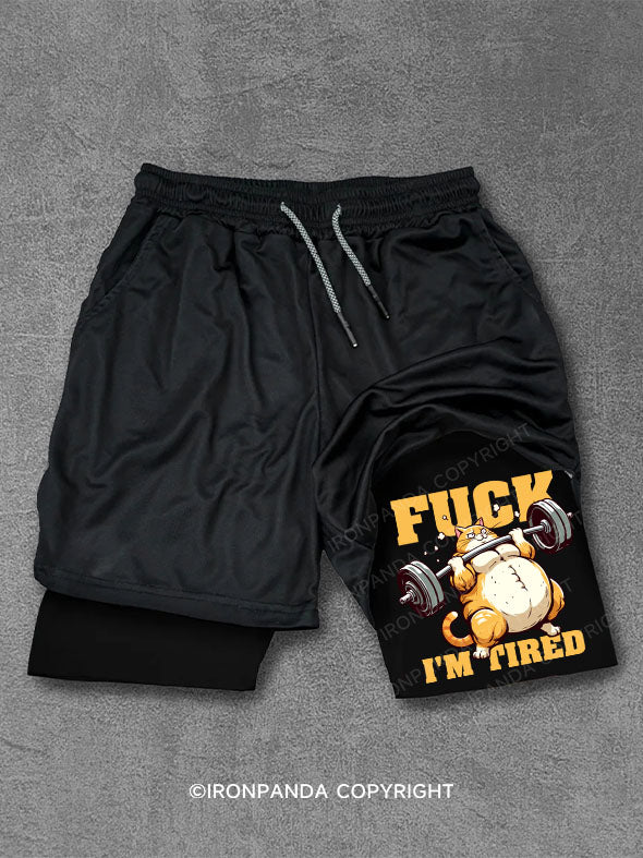 fuck i'm tired Training Shorts