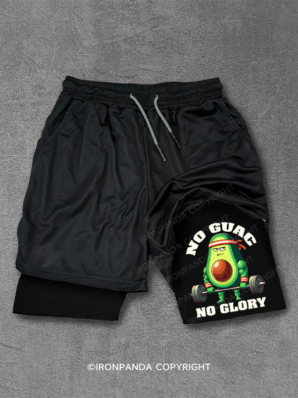 No Guac, No Glory Performance Training Shorts
