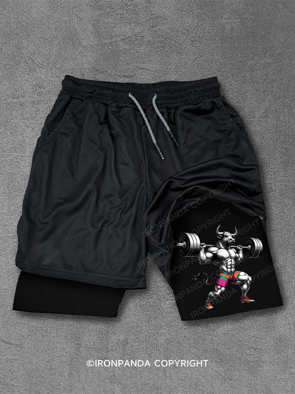 Beast Mode On Performance Training Shorts