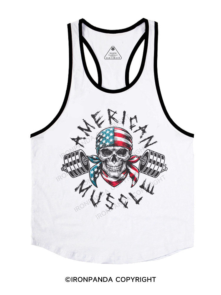 American Muscle Stringer Gym Vest