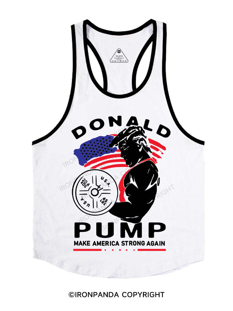Make American Strong Again Stringer Gym Vest