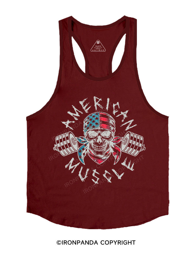 American Muscle Stringer Gym Vest