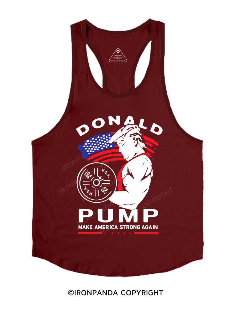 Make American Strong Again Stringer Gym Vest