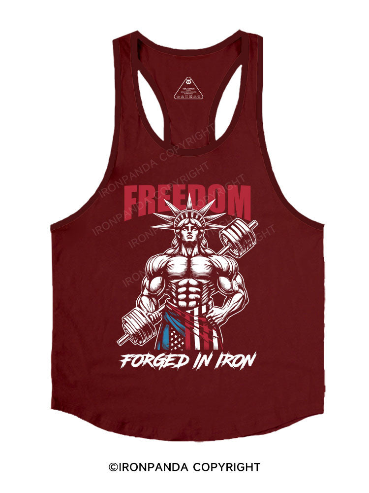 Freedom forged in iron Stringer Gym Vest