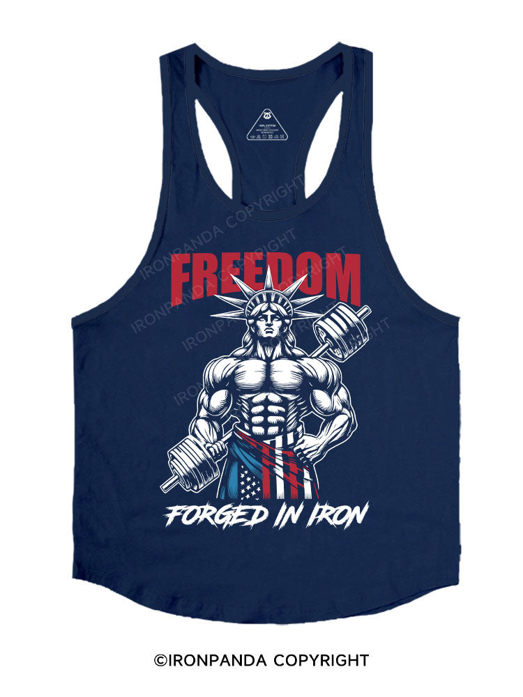Freedom forged in iron Stringer Gym Vest