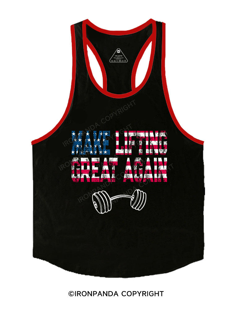 make lifting great again Stringer Gym Vest