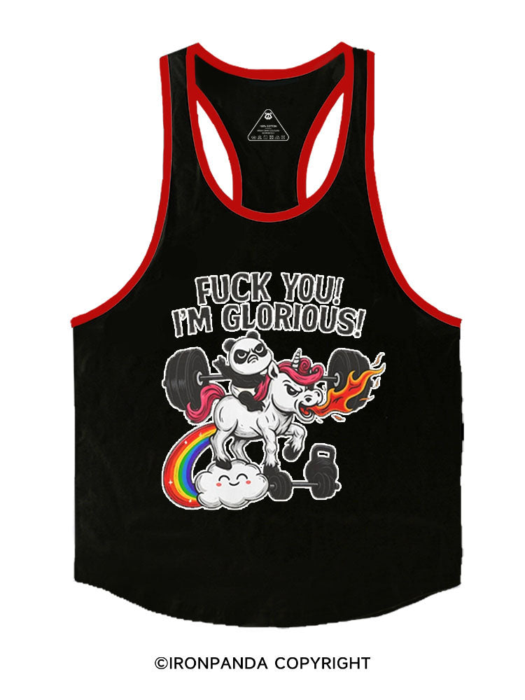 Fuck You! I'm Glorious! Stringer Gym Vest
