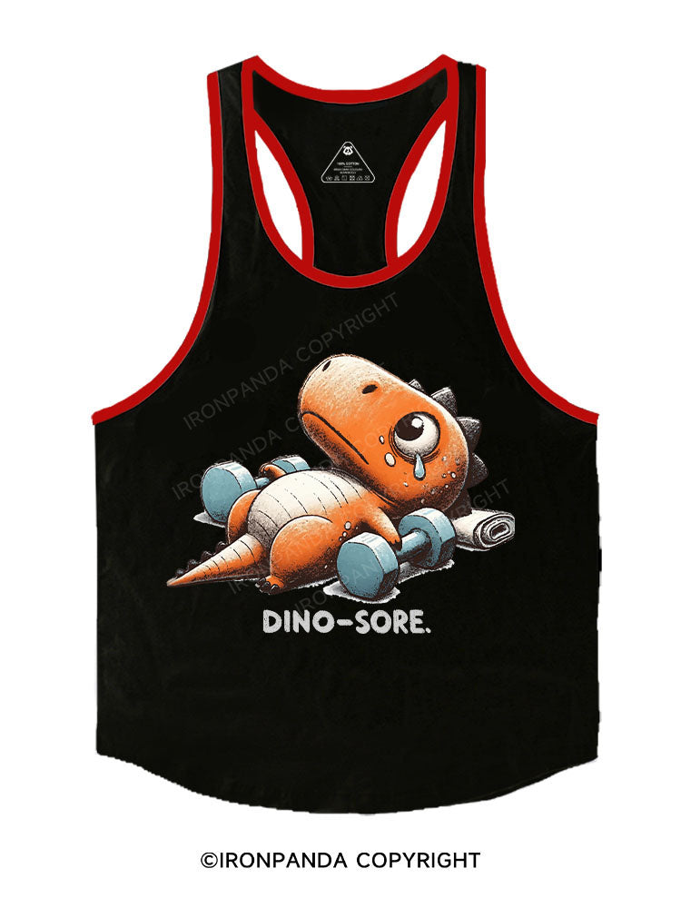 Dino-Sore After Workout Stringer Gym Vest