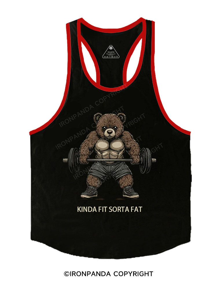 KINDA FIT SORTA FAT Stringer Gym Vest