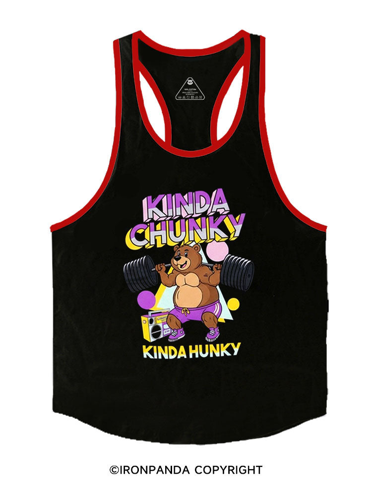 Kinda Chunky Kinda Hunky Stringer Gym Vest