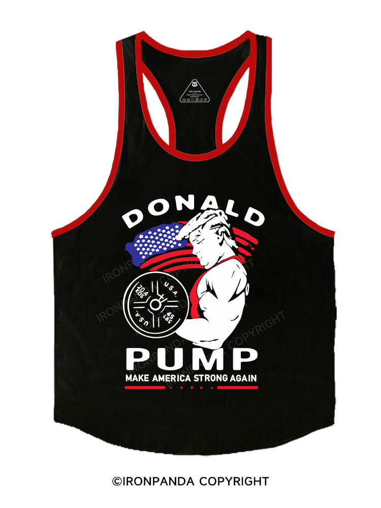 Make American Strong Again Stringer Gym Vest