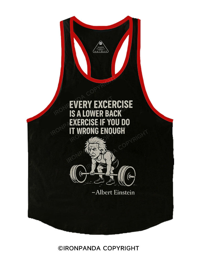 If you do it wrong enough Stringer Gym Vest