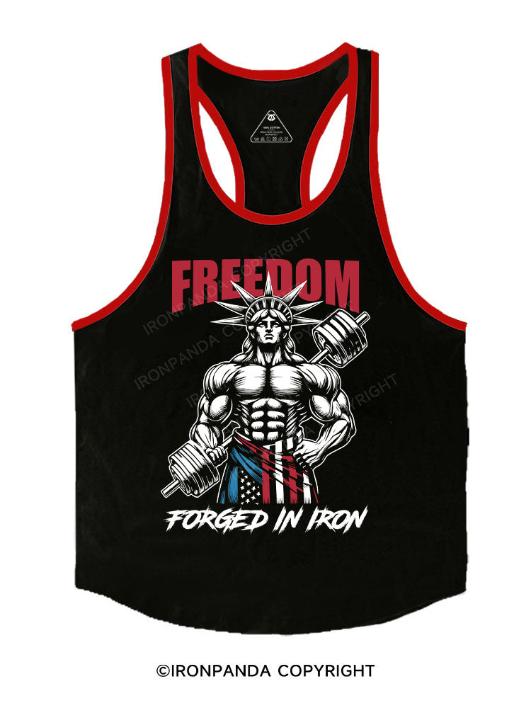 Freedom forged in iron Stringer Gym Vest