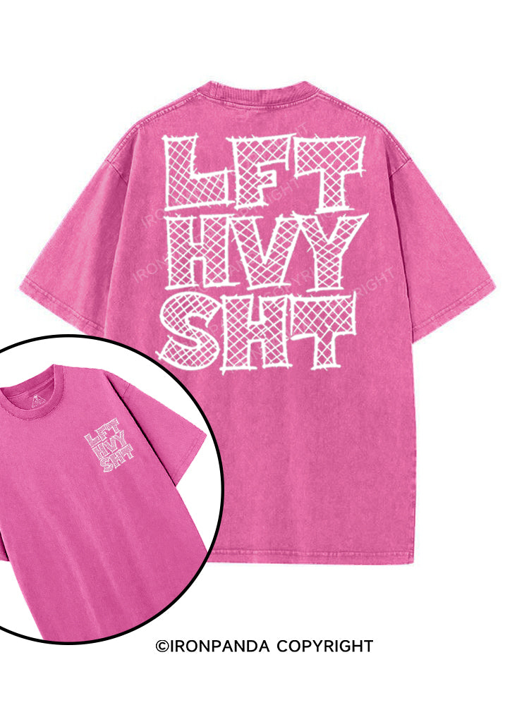 LFT HVY SHT printed Gym Shirt