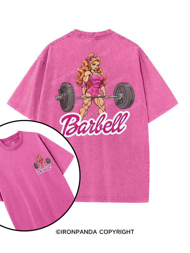 BARBELL printed Gym Shirt