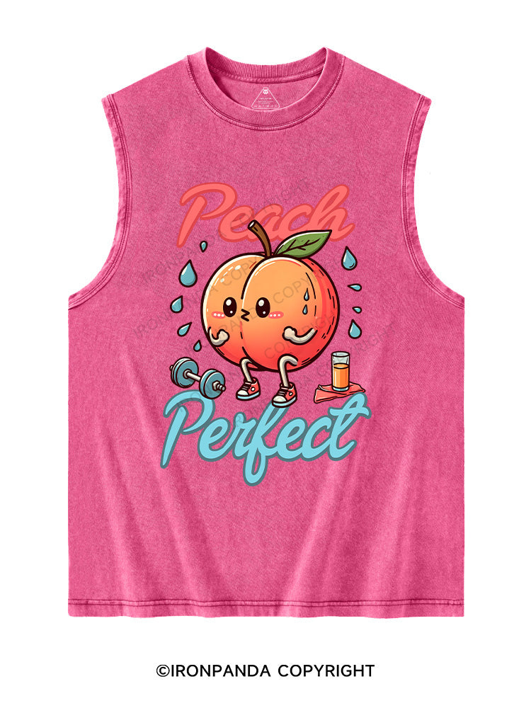PEACH PERFECT Washed Tank