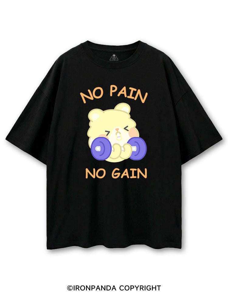 NO PAIN NO GAIN COTTON PUMP COVER