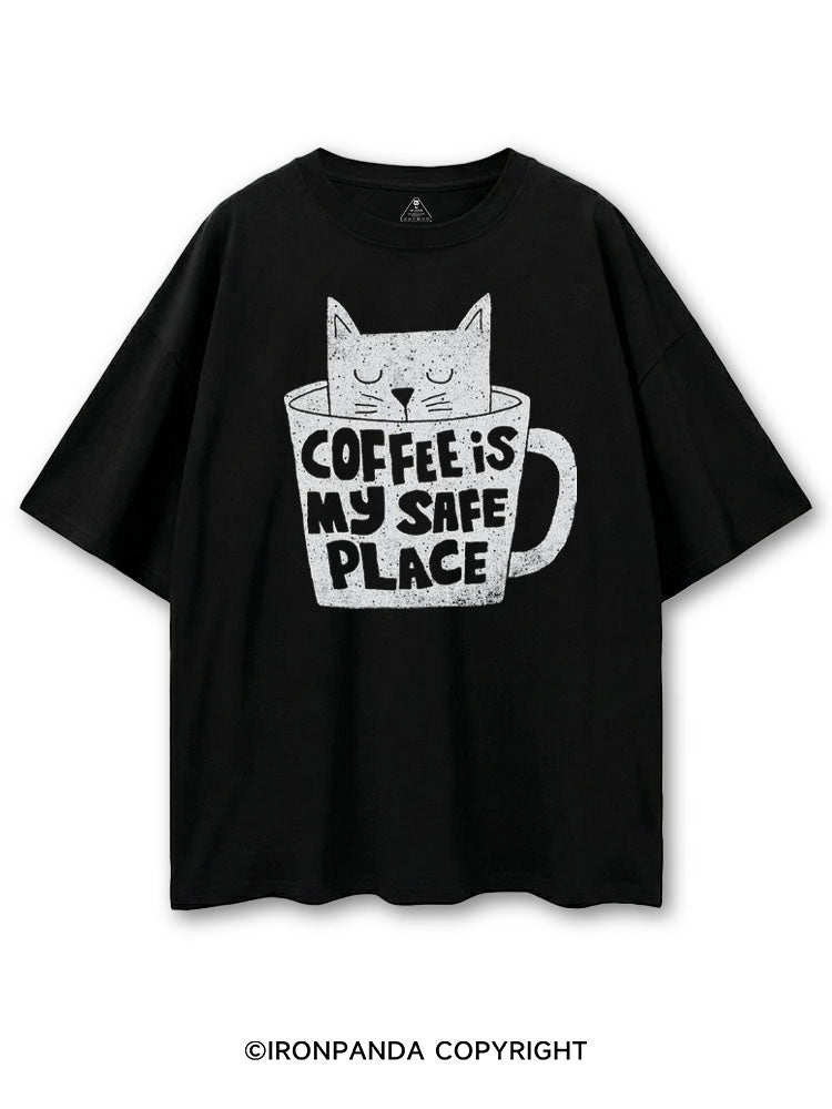COFFEE IS MY SAFE PLACE COTTON PUMP COVER