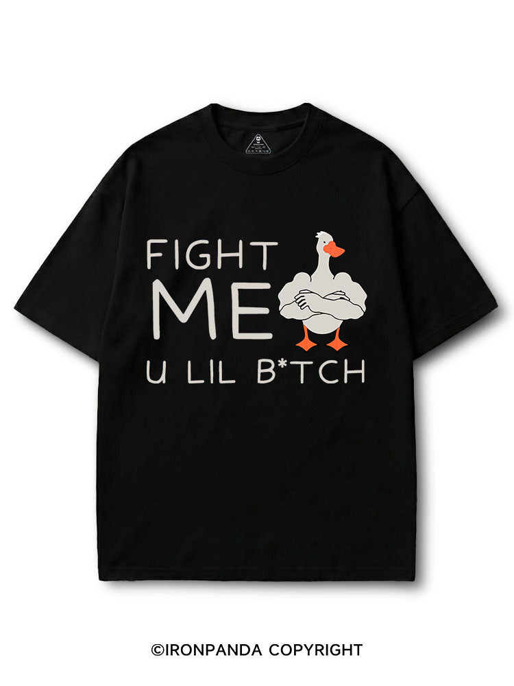FIGHT ME U LIL B*TCH COTTON PUMP COVER