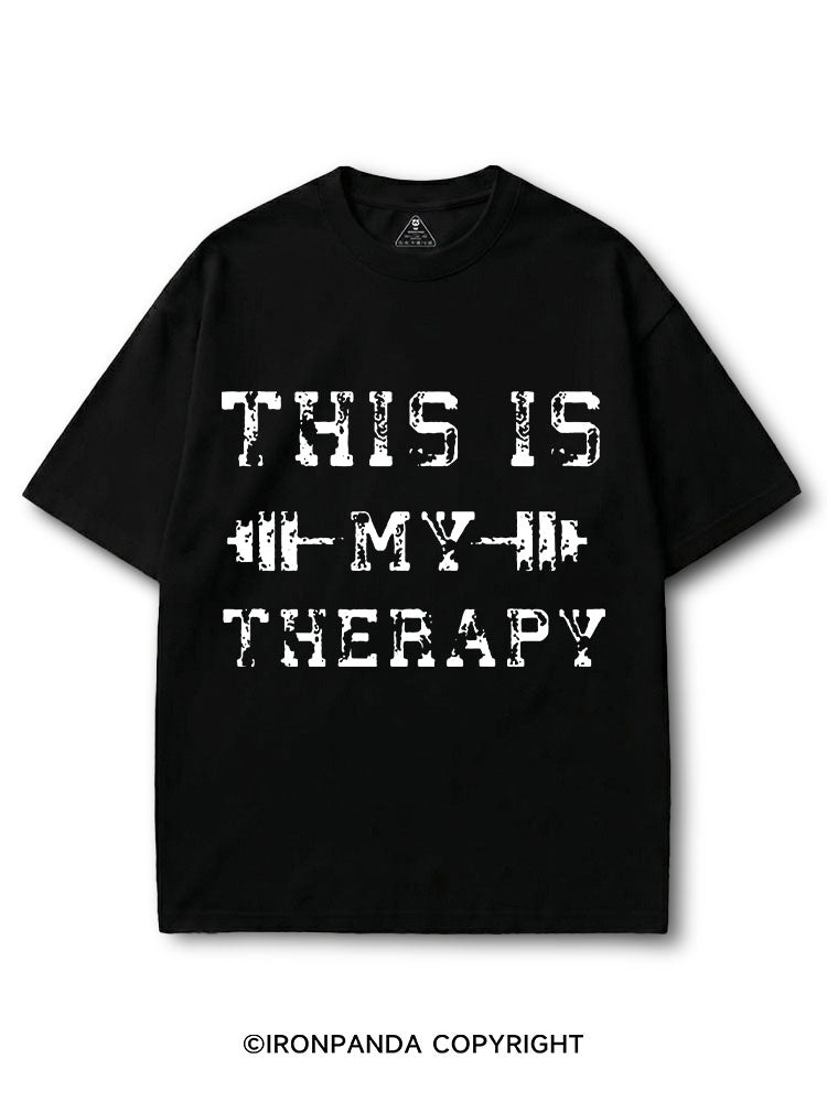 THIS IS MY THERAPY COTTON PUMP COVER