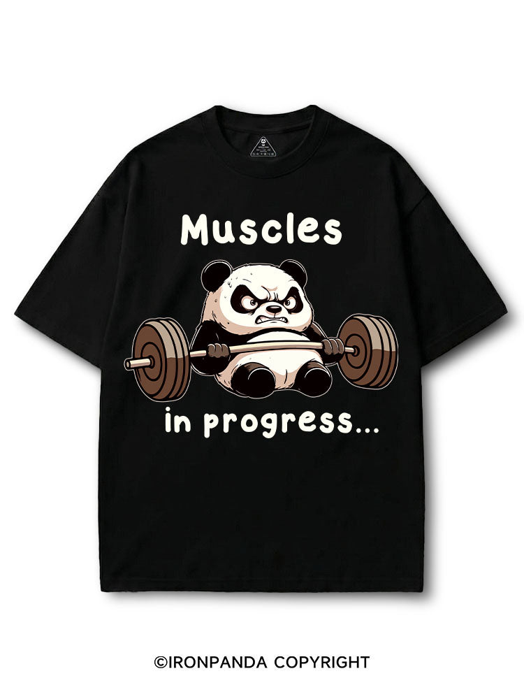 Muscles in progress… COTTON PUMP COVER