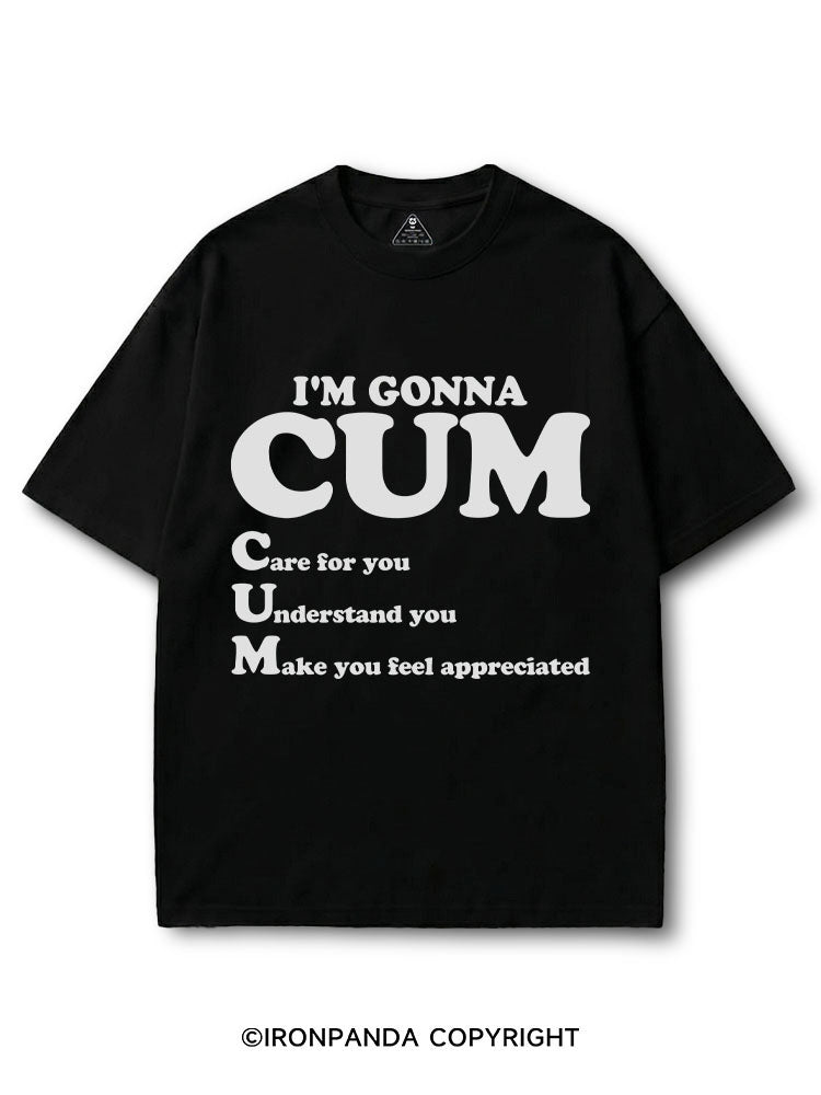 I’M GONNA CUM COTTON PUMP COVER