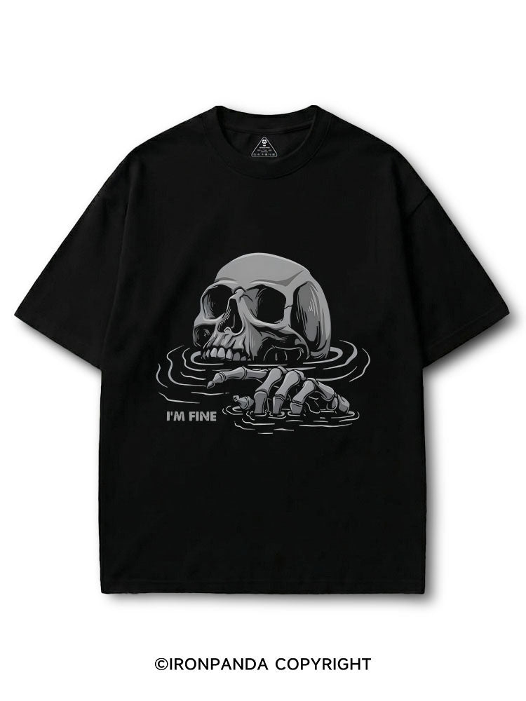 I’M FINE COTTON PUMP COVER