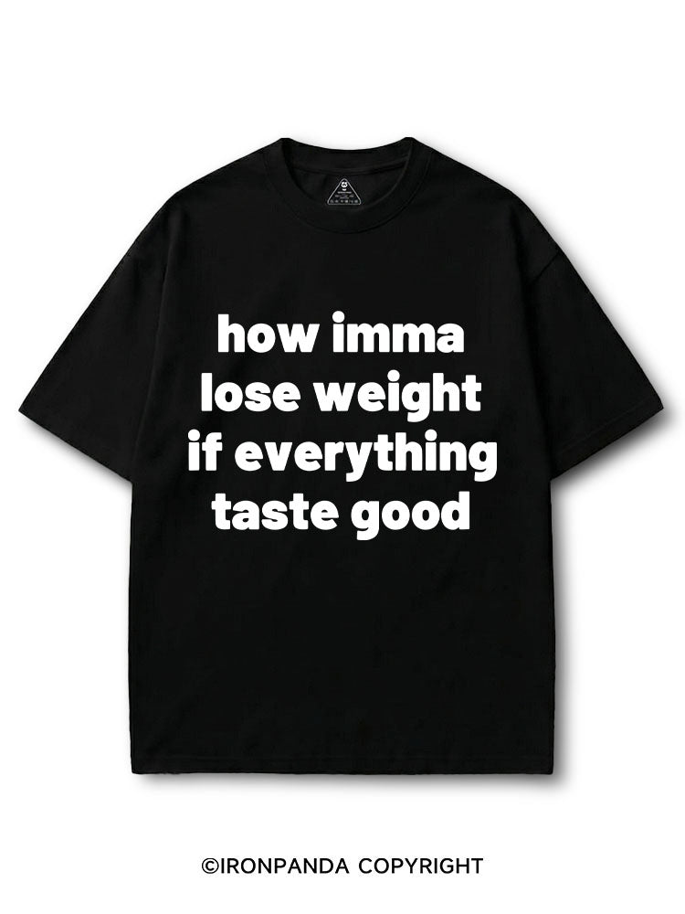 how imma lose weight if everything taste good COTTON PUMP COVER
