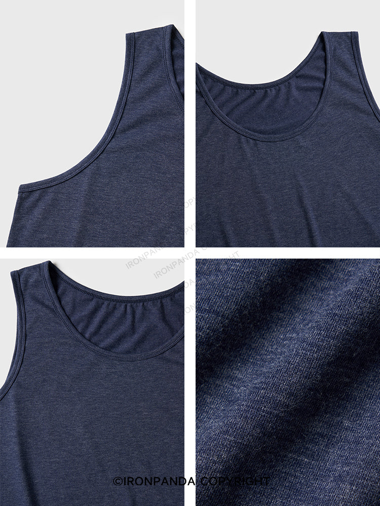 Kinda Fit Sorta Fat Dog New Ultra Soft Heather Tank