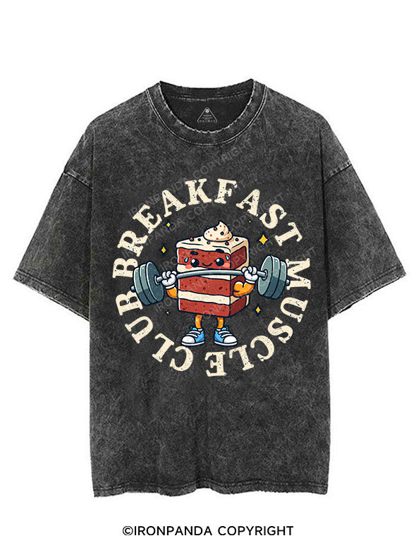 breakfast muscle club VINTAGE GYM SHIRT