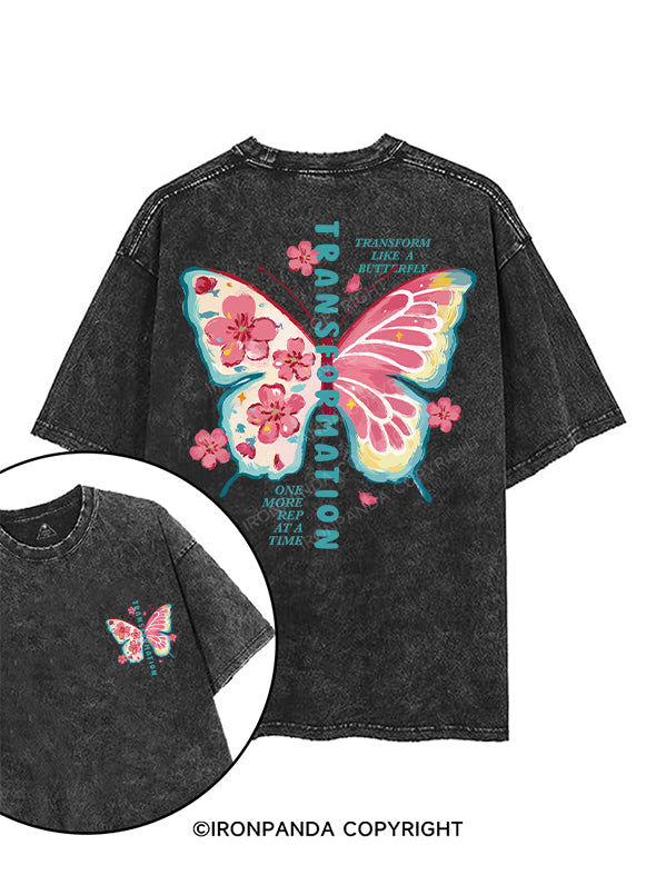 TRANSFORMATION printed Gym Shirt