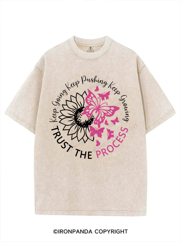 KEEP GOING KEEP PUSHING KEEP GROWING VINTAGE GYM SHIRT