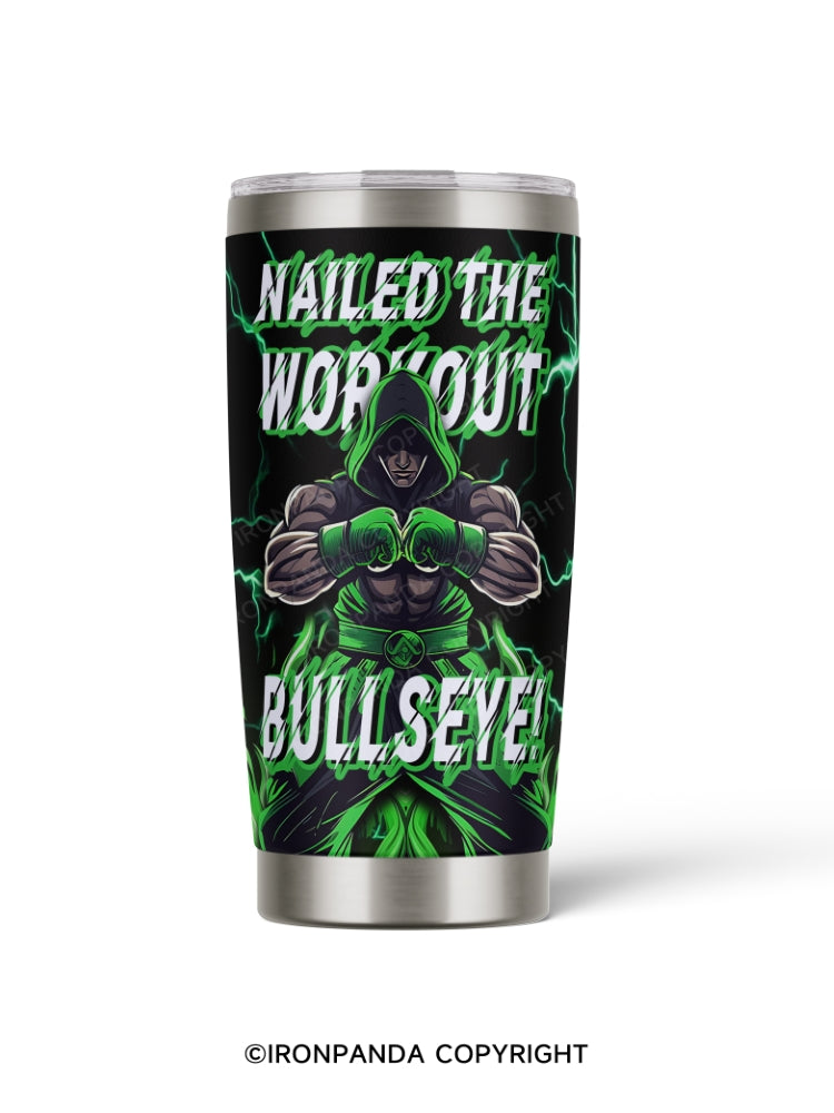 Nailed the Workout, Bullseye! 20oz Tumbler