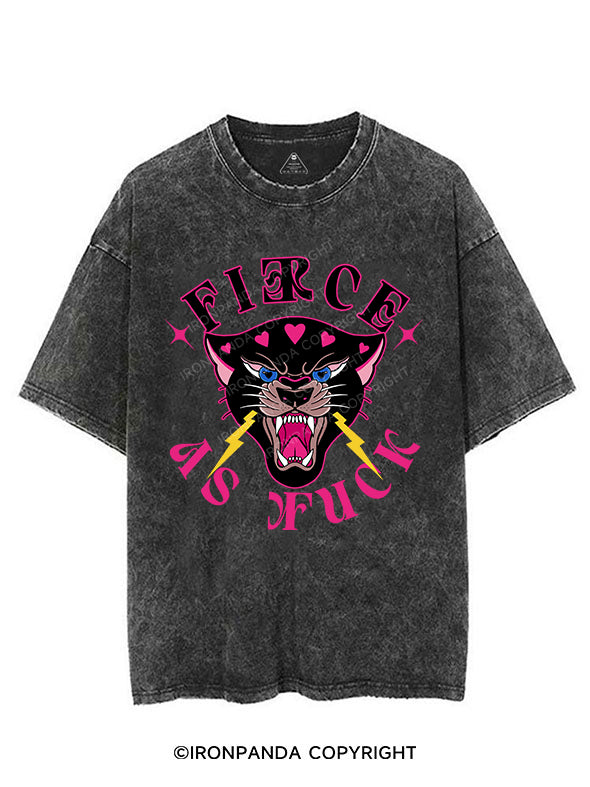 FIERCE AS FUCK VINTAGE GYM SHIRT