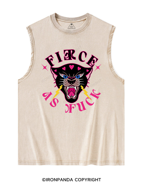 FIERCE AS FUCK Washed Tank