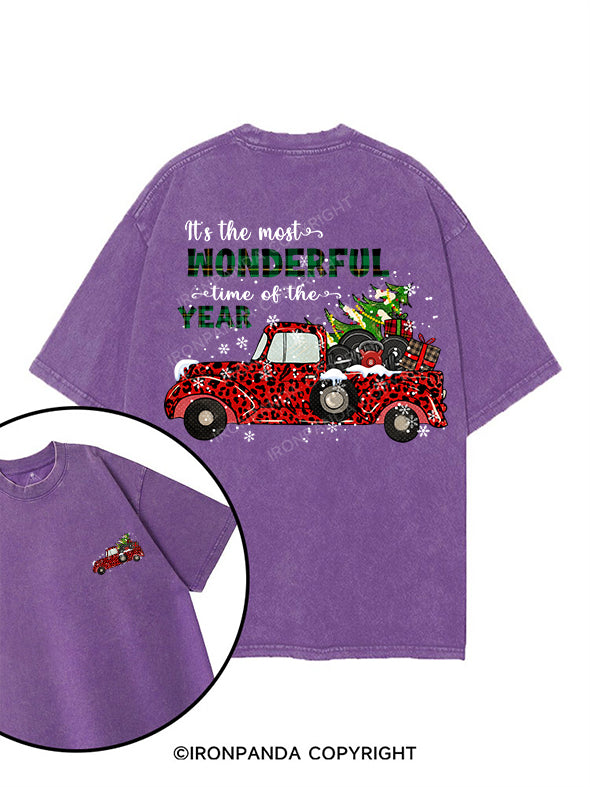 it's the most wonderful time of the year printed Gym Shirt