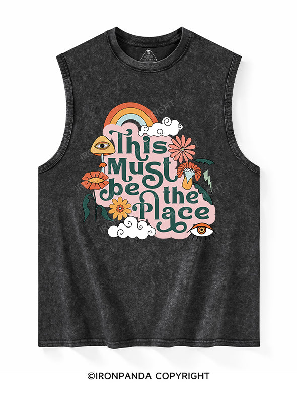 THIS MUST BE THE PLACE Washed Tank