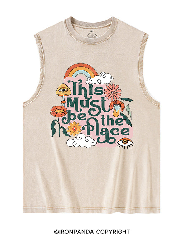 THIS MUST BE THE PLACE Washed Tank