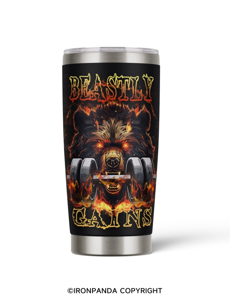 BEASTLY GAINS 20oz Tumbler