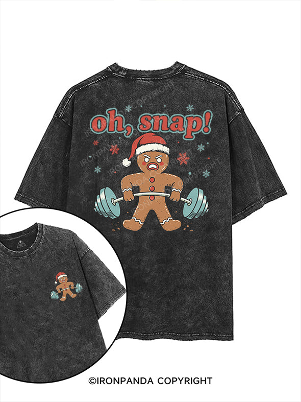oh,snap printed Gym Shirt