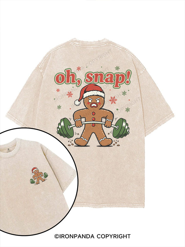 oh,snap printed Gym Shirt
