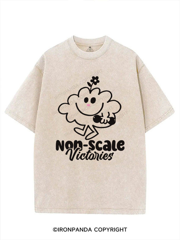 NON-SCALE VICTORIES VINTAGE GYM SHIRT