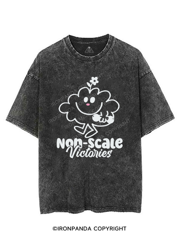 NON-SCALE VICTORIES VINTAGE GYM SHIRT