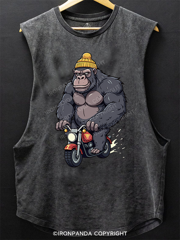 Muscle gorilla SCOOP BOTTOM COTTON TANK