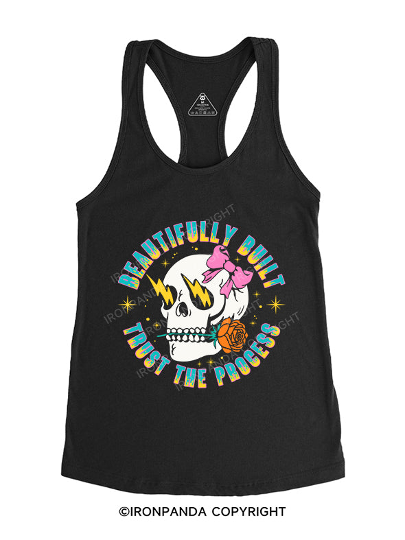 Beautifully Built Gym Racerback Tank