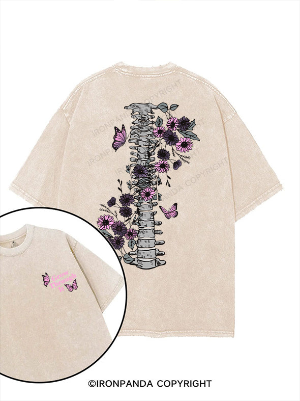 Grow Through It printed Gym Shirt