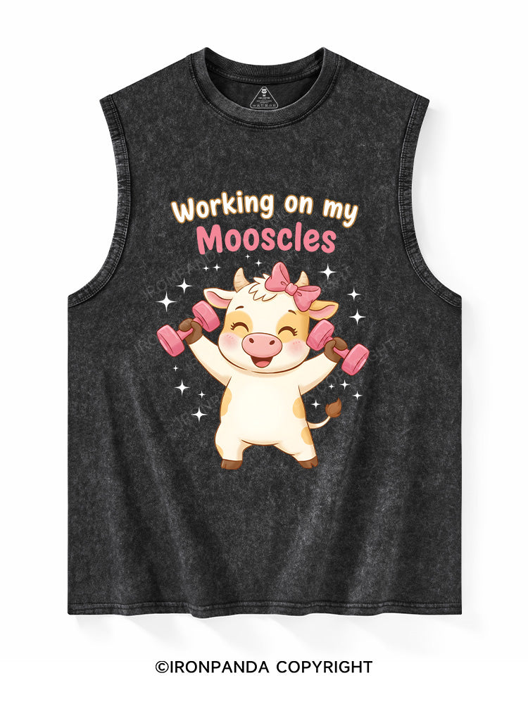 Working on my Mooscles Washed Tank